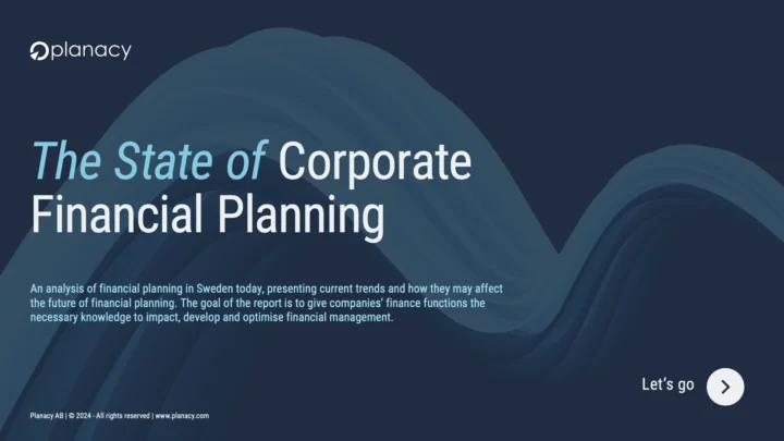 The State of Corporate Financial Planning